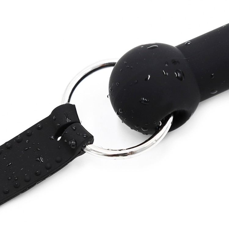 גאג בייט סיליקון שחור