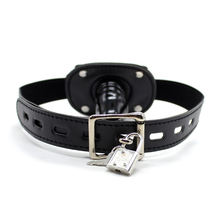 גאג דילדו שחור