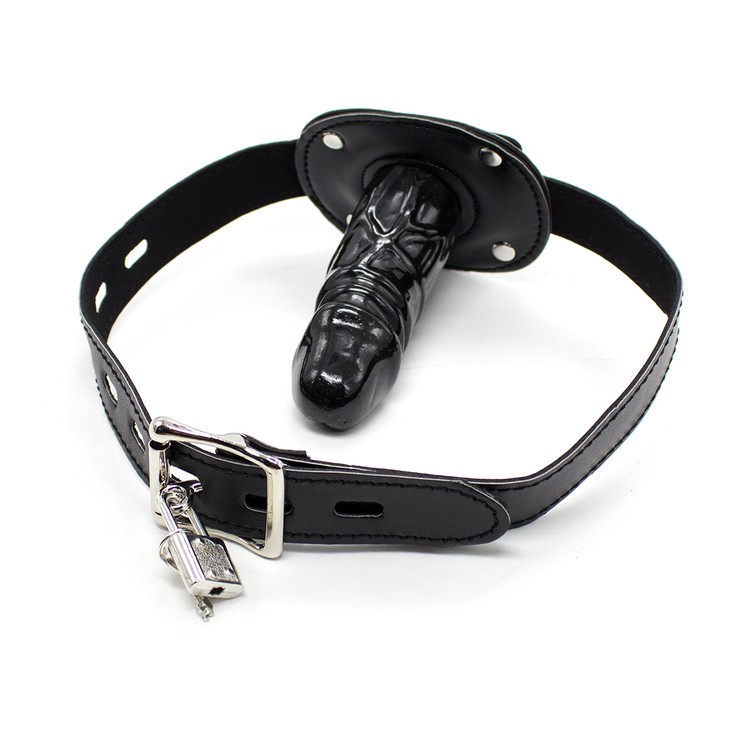 גאג דילדו שחור