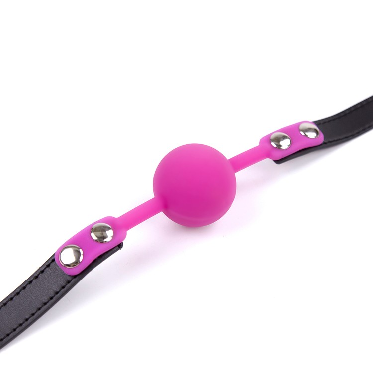 גאג סיליקון כדור ורוד