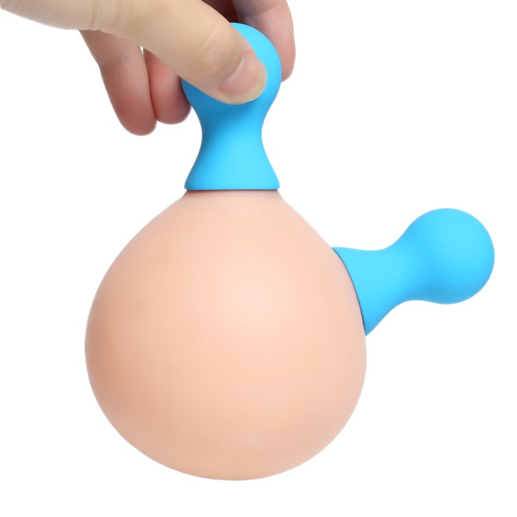 זוג שואב פטמות מסיליקון 2.5 ס"מ