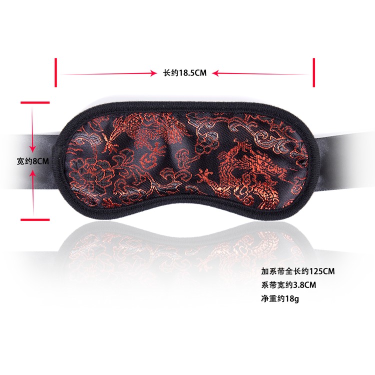 כיסוי עיניים הדפס תחרה