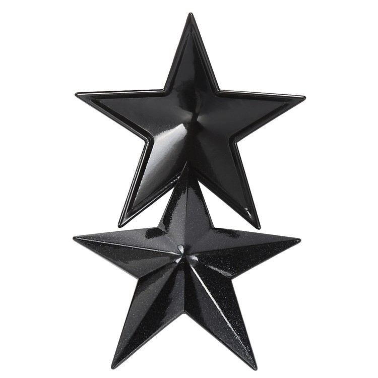 כיסוי פטמות מתכת כוכב שחור