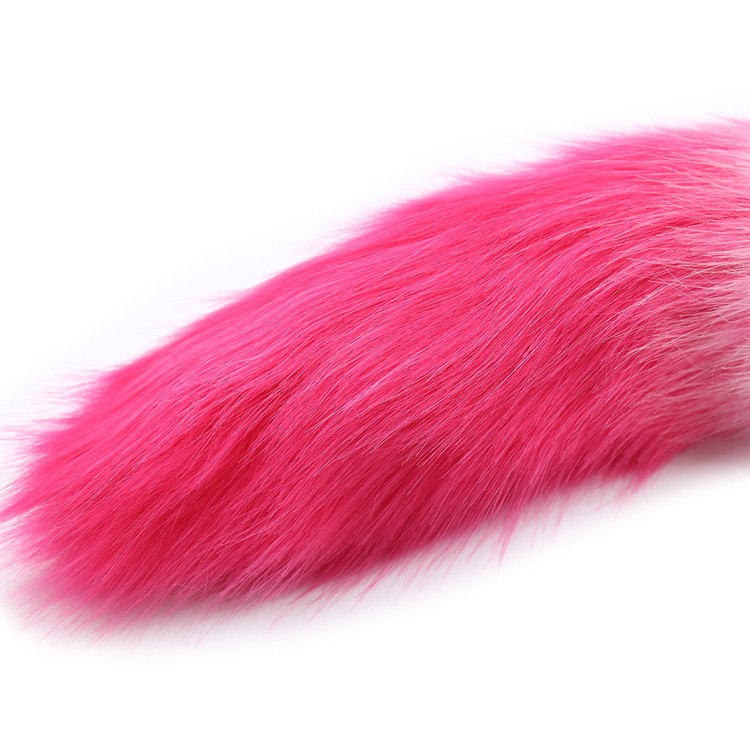 פלאג מתכת S + עם זנב שועל