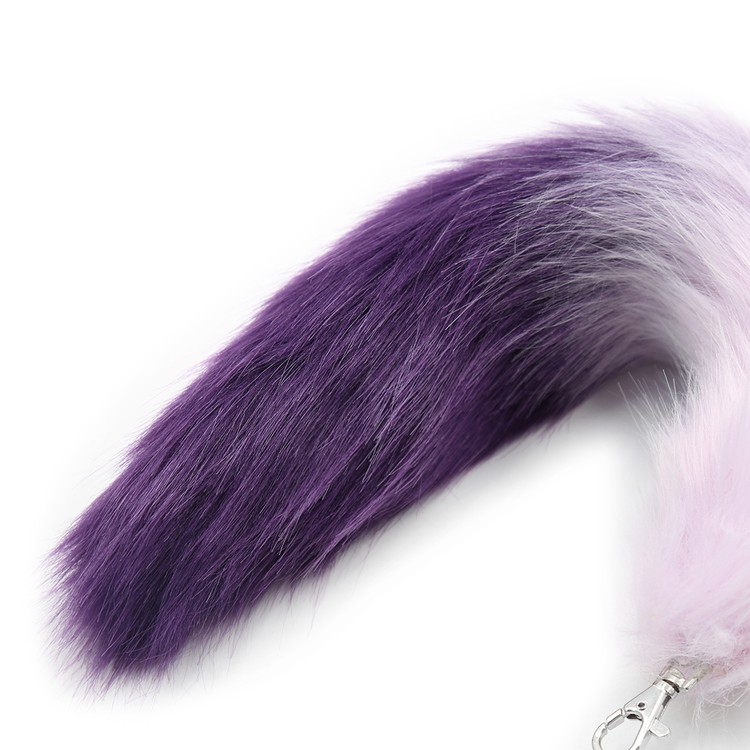 פלאג מתכת S + עם זנב שועל