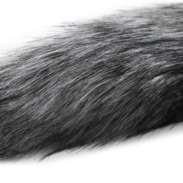 פלאג מתכת S + עם זנב שועל