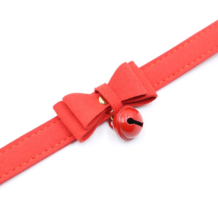 קולר קיטי קאט עם פעמון ופפיון