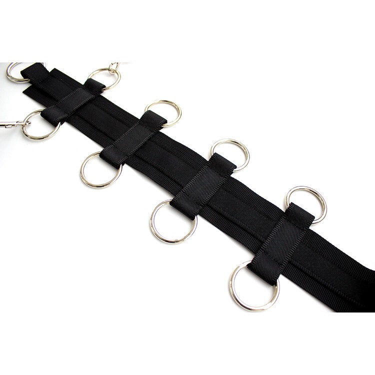 קולר T  עם אזיקי ידיים וחיבור במותניים