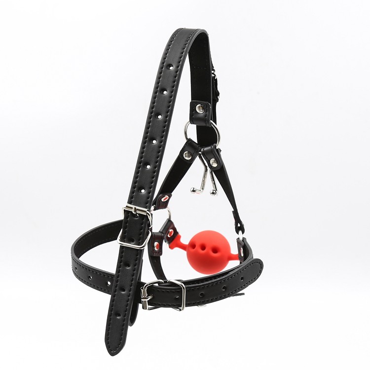 רתמת ראש עם כדור גאג סיליקון