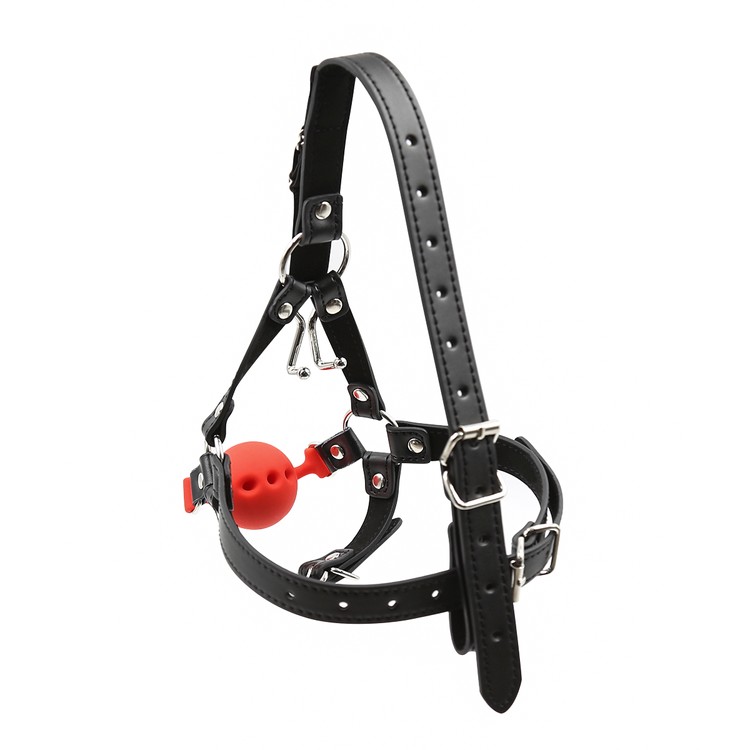 רתמת ראש עם כדור גאג סיליקון