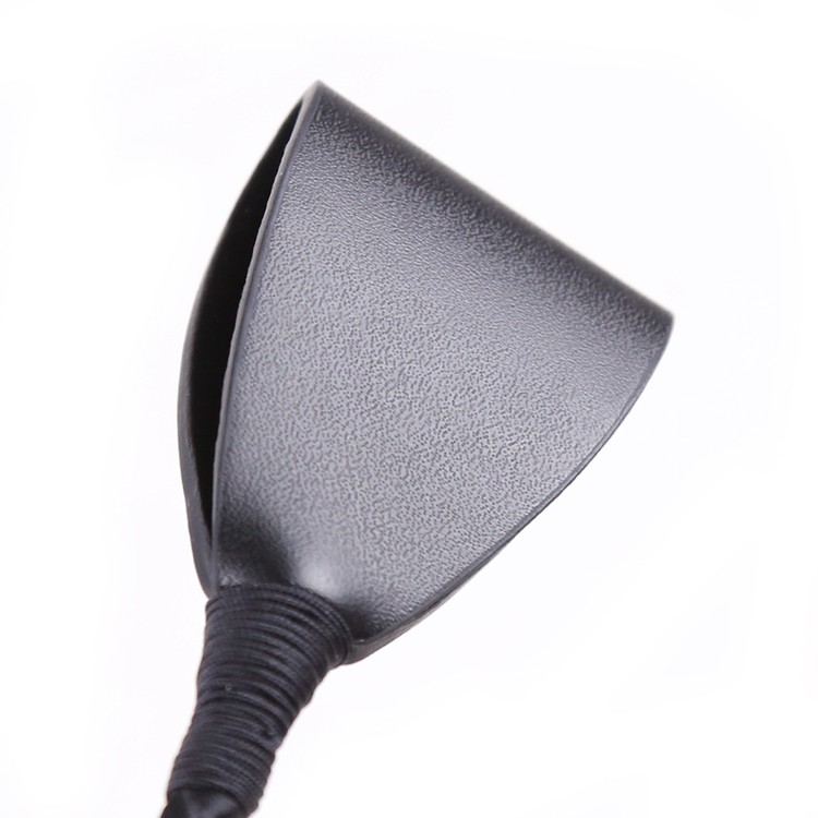 שוט רכיבה קצר קצה רחב גימור מוזהב