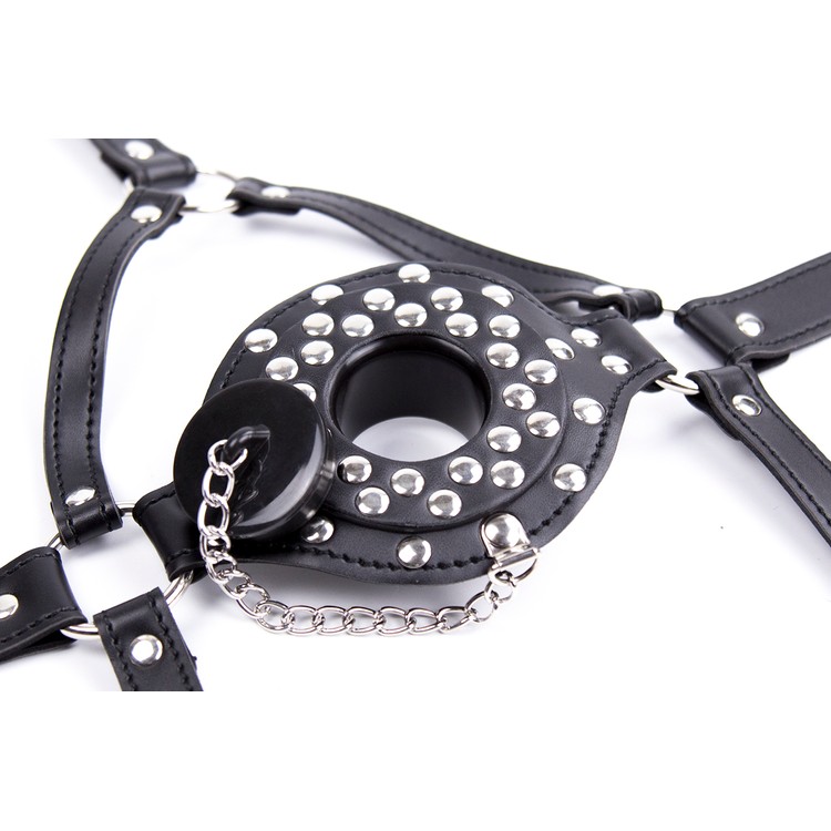 רתמת ראש עם משפך