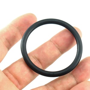 טבעת סיליקון שחורה