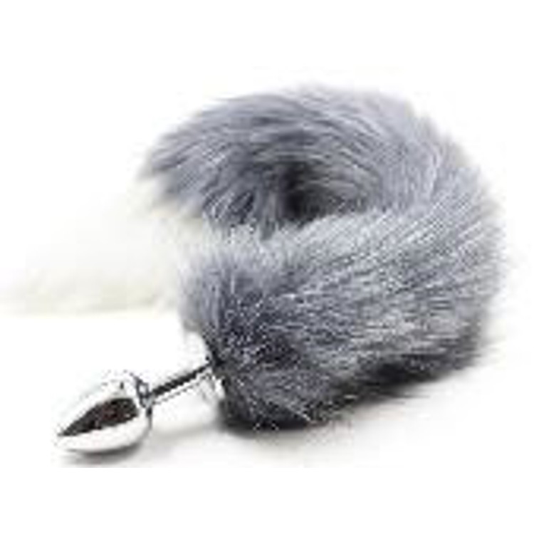 פלאג מתכת  עם זנב שועל