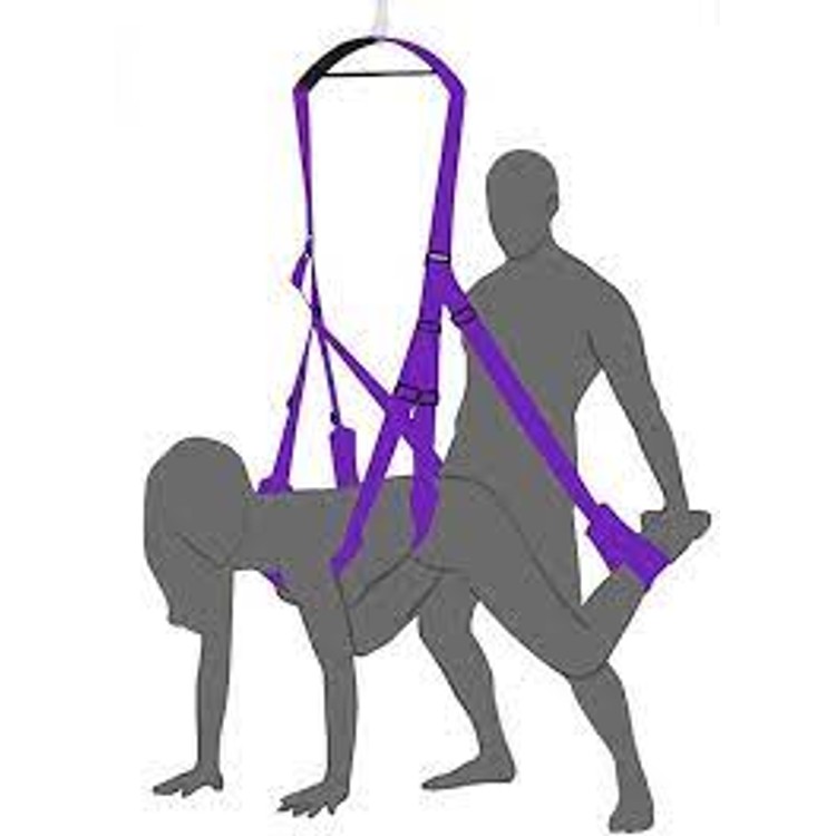 נדנדת סקס ביתי שחור Swing