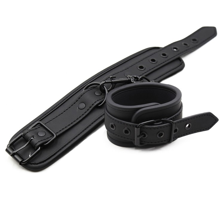 אזיקי ידיים מניאופרן עם אבזם שחור