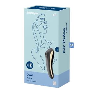 ויברטור יניקה עם רטט  Dual Kiss סטיספייר