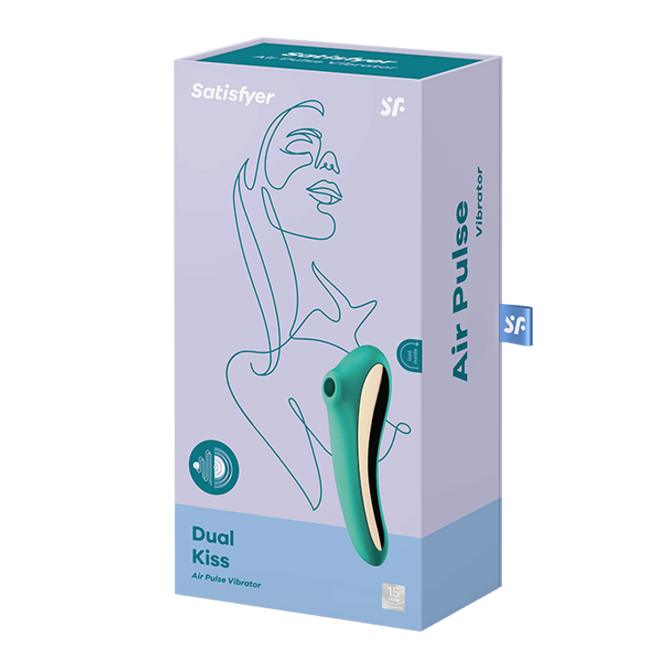 ויברטור יניקה עם רטט  Dual Kiss סטיספייר