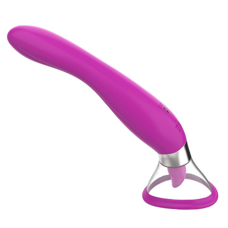 Tripple Love משאבת דגדגן רוטטת ומלקקת