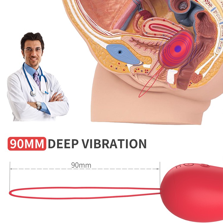 Sweet Mango ביצת רטט עם שלט