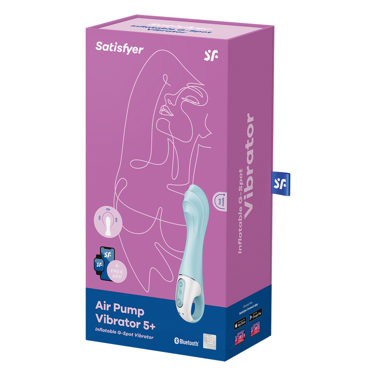 ויברטור מתנפח Air Pump Vibrator 5 סטיספייר