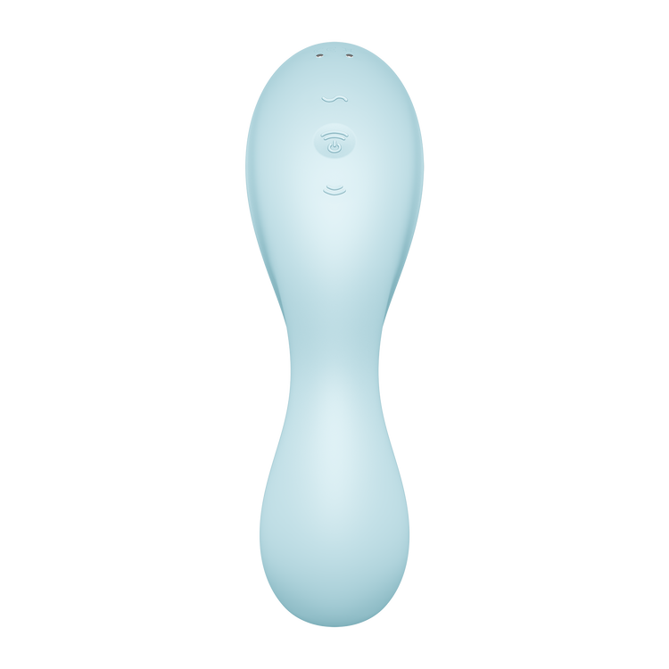 ויברטור יניקה עם רטט עם אפליקציה  Curvy Trinity +5 סטיספייר