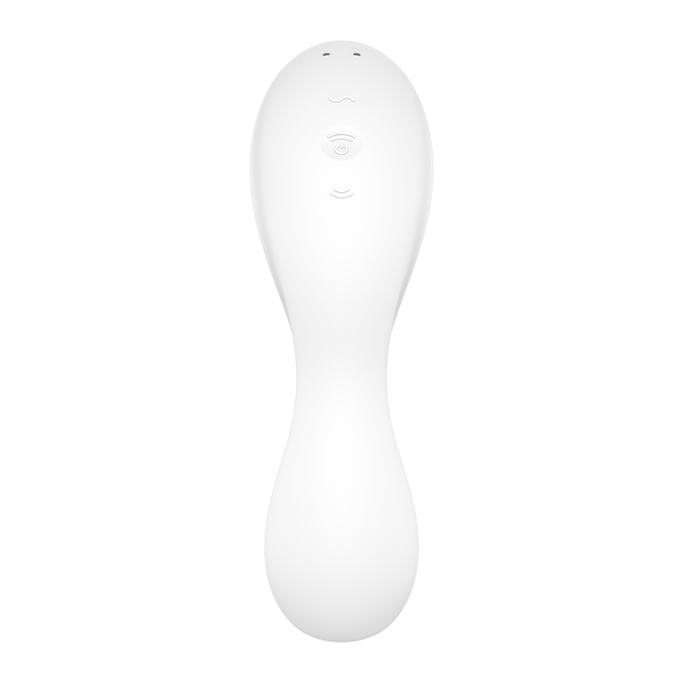 ויברטור יניקה עם רטט עם אפליקציה  Curvy Trinity +5 סטיספייר