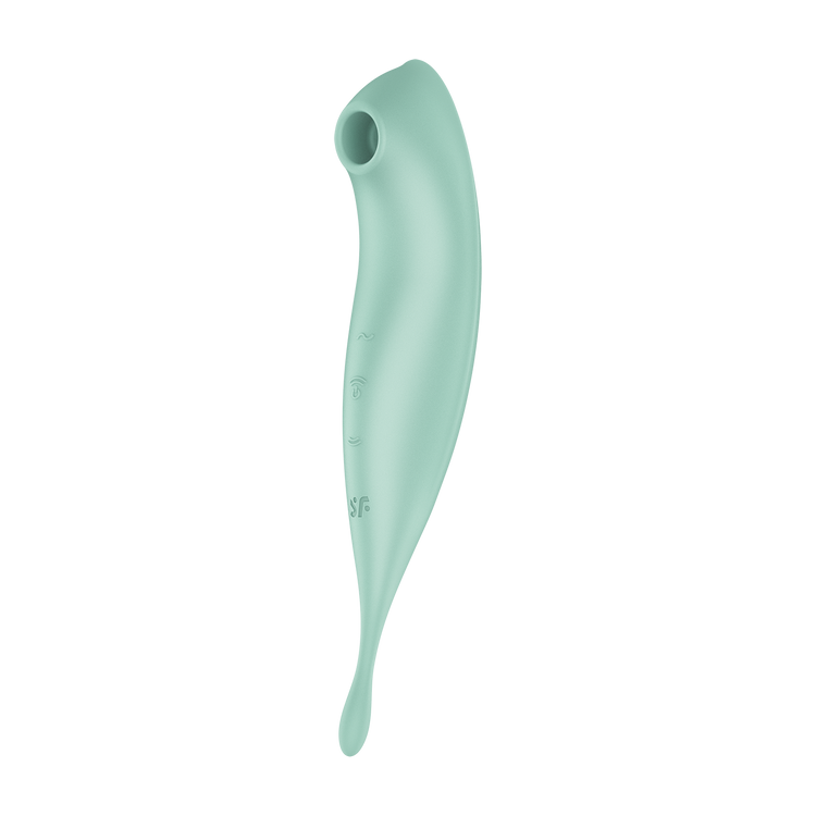 ויברטור יונק עם רטט חיצוני ממוקד-טווירלינג פרו פלוס