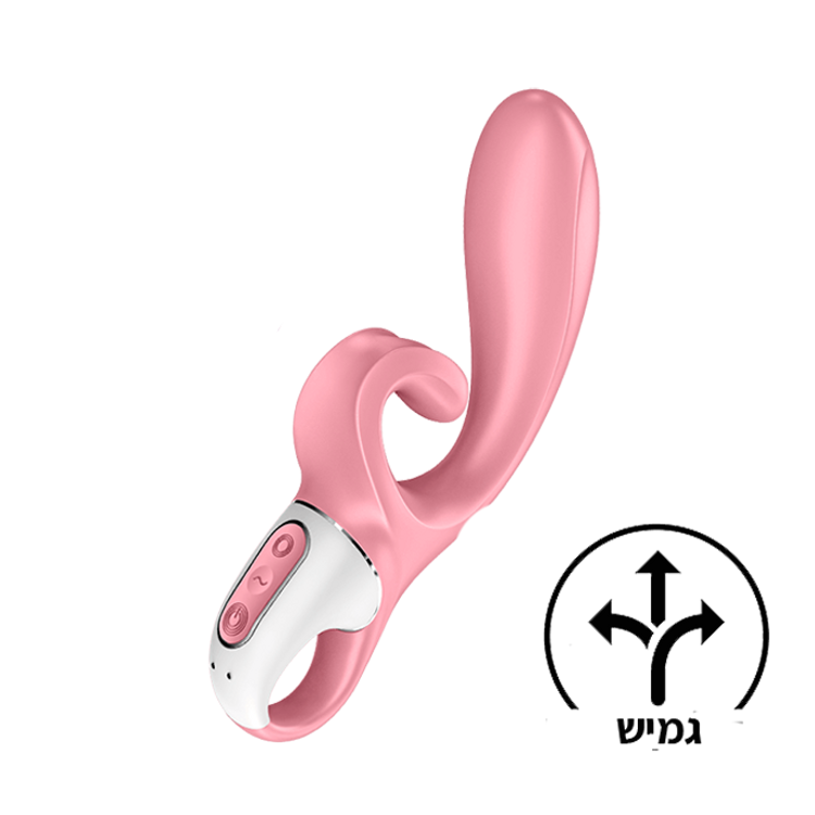 ויברטור ארנבון עם גירוי יחודי לדגדגן-האג מי