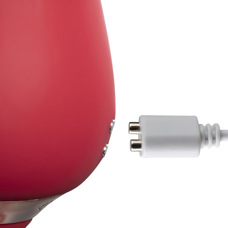 Dual Power Roza ויברטור יניקה+רטט מדמה חדירה