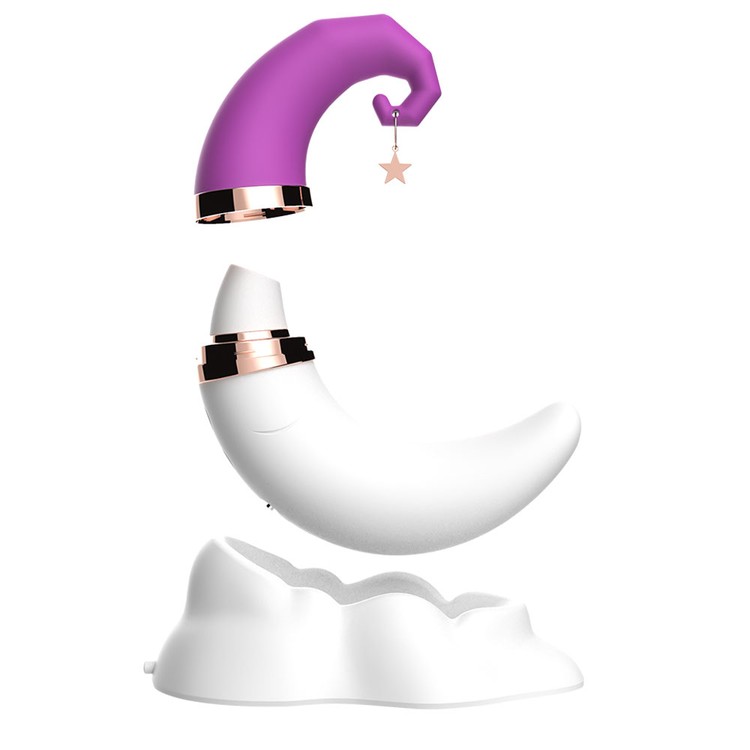 Luna Fun ויברטור יונק ורוטט עם מעמד