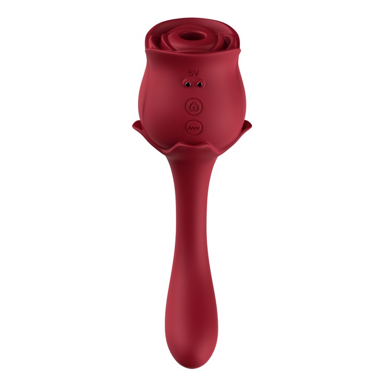 Dual G Rosa ויברטור יניקה+גירוי לנק' ה-G