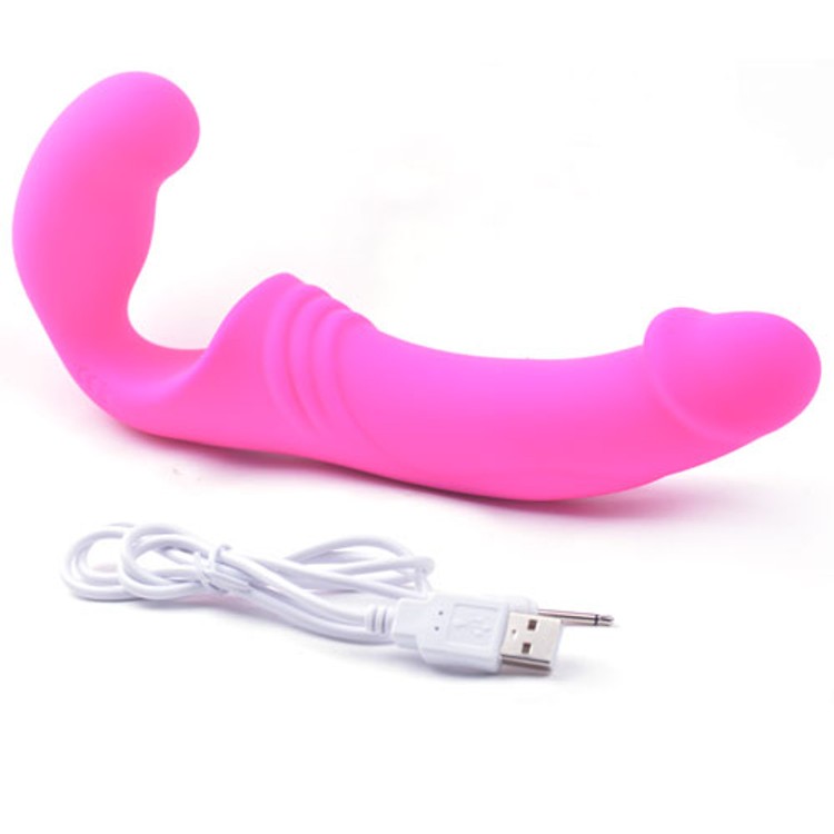 ויברטור סטרפ־און זוגי ללא רצועות Double Rider