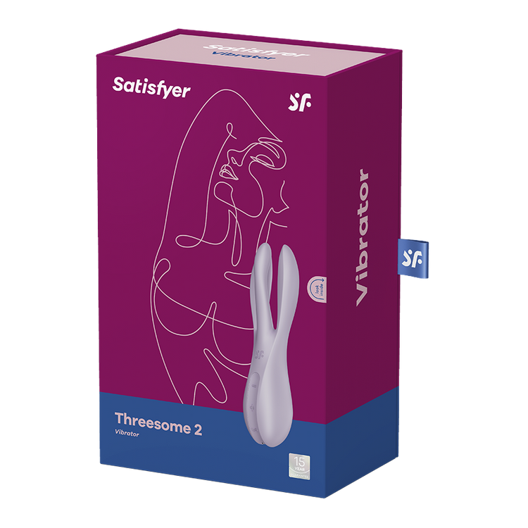 ויברטור חיצוני לגירוי מרובה Threesome 2 סטיספייר