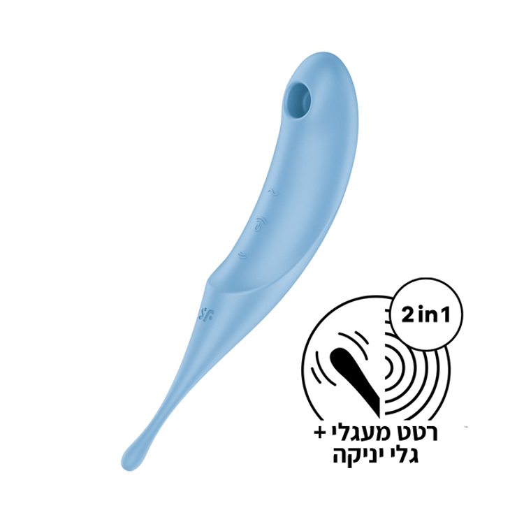 ויברטור יונק+רטט חיצוני ממוקד Twirling pro סטיספייר