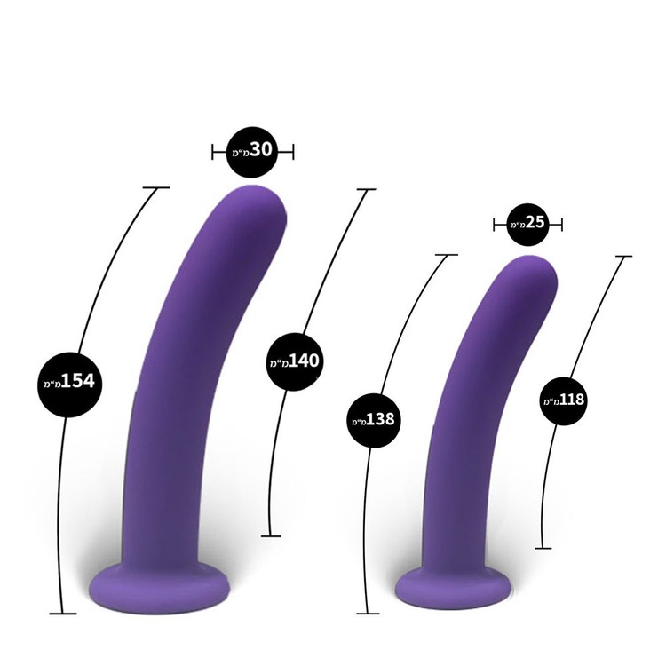 ערכת סטראפאון סגולה סקסי למתחילים