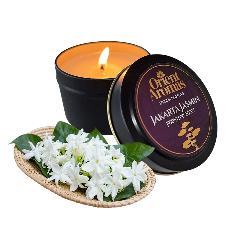 נר עיסוי בניחוח ליבלוב שיח היסמין