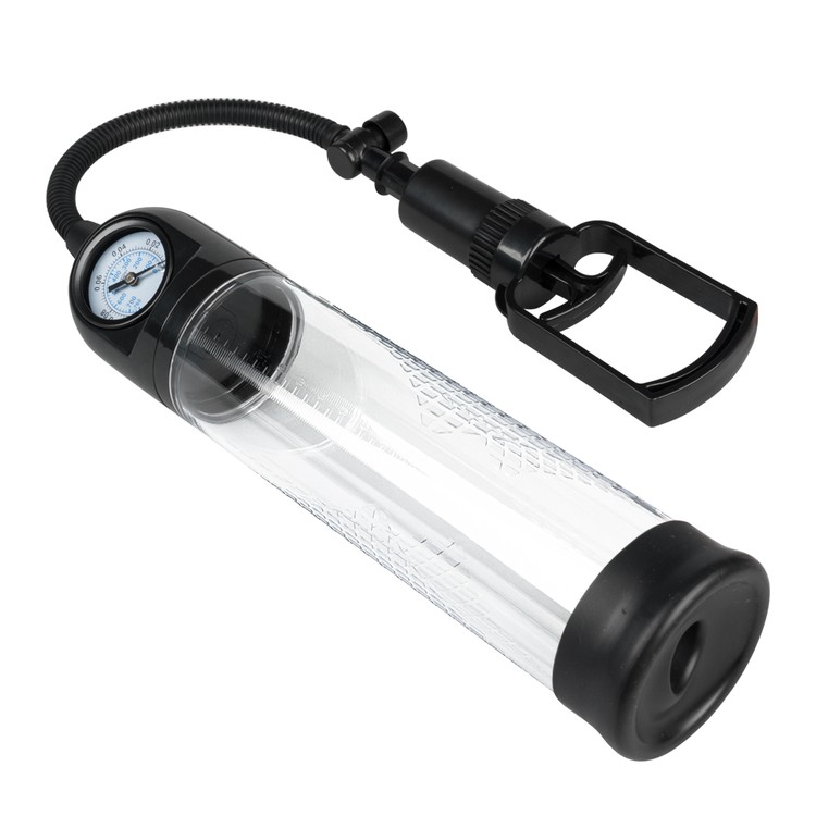 משאבה עם מד לחץ Pump Powerup