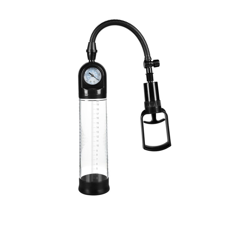 משאבה עם מד לחץ Pump Powerup