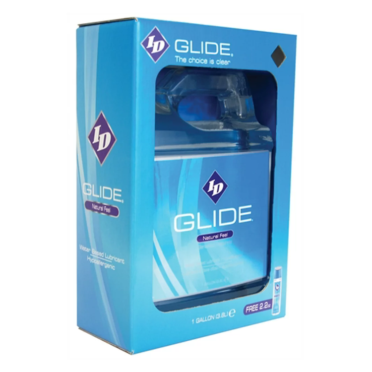 ID Glide  ג'ל סיכוך על בסיס מים עם משאבה 3800 מ"ל