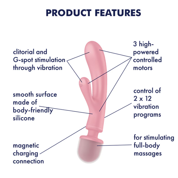 ונד דו שימושי+ארנבון Triple Lover סטיספייר