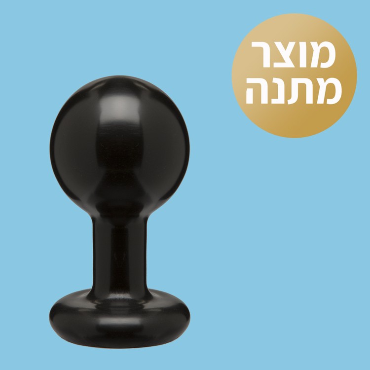 ​​ROUND BUTT PLUG MEDIUM​​ במתנה בקנייה מעל 179 ש"ח​