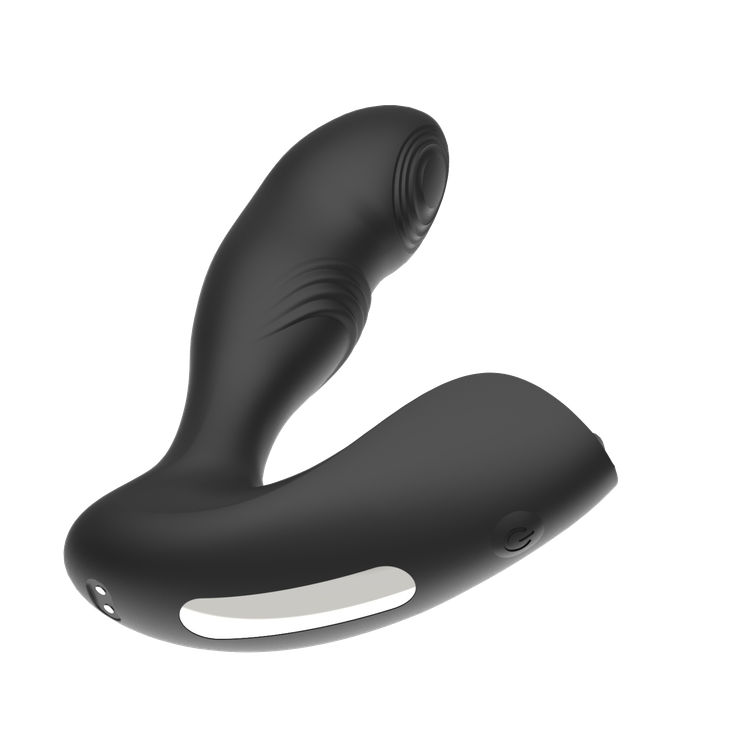 מעסה ערמונית רוטט וטופח עם שלט Louis