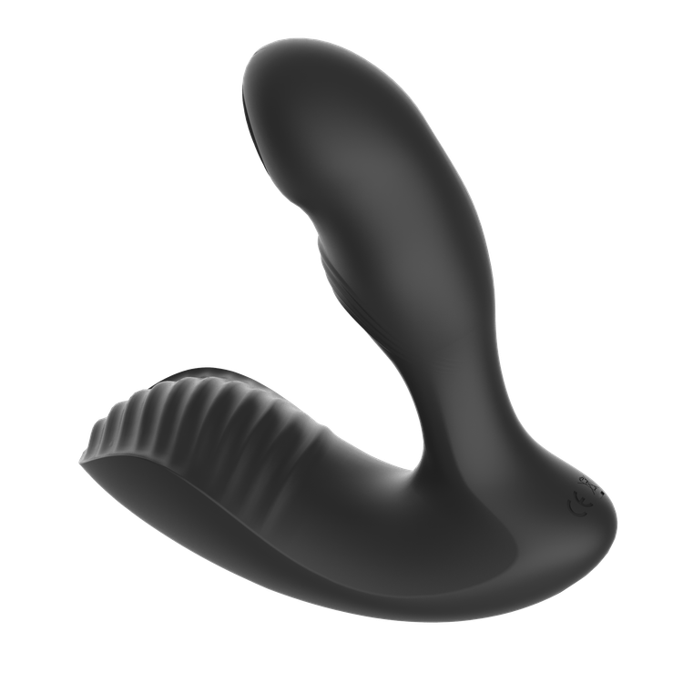 מעסה ערמונית רוטט וטופח עם שלט Louis