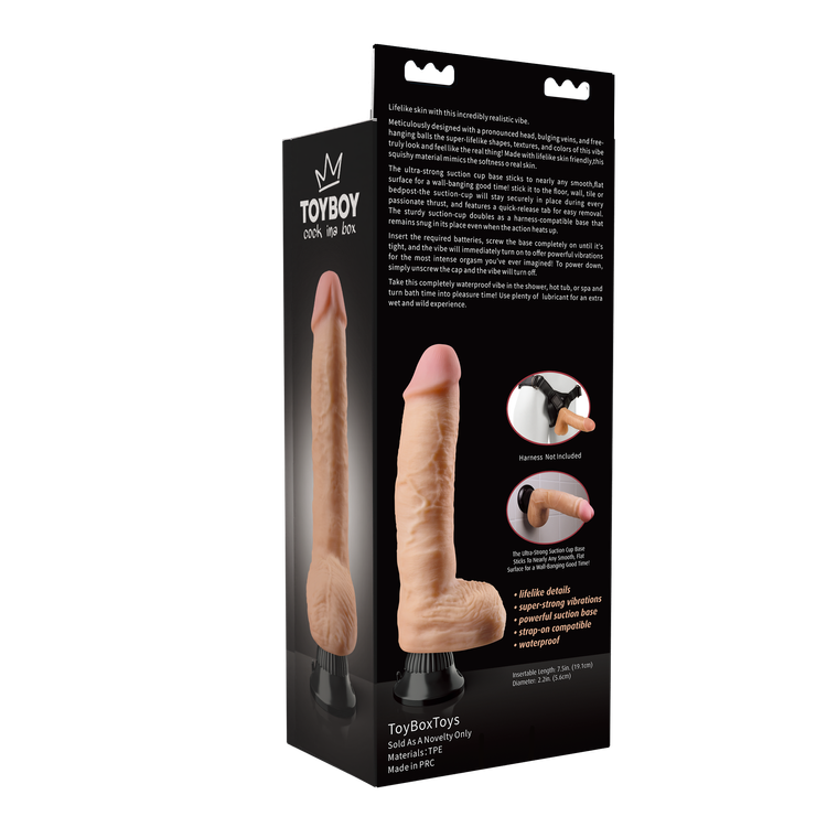 ZEUS ויברטור ראלסטי נצמד