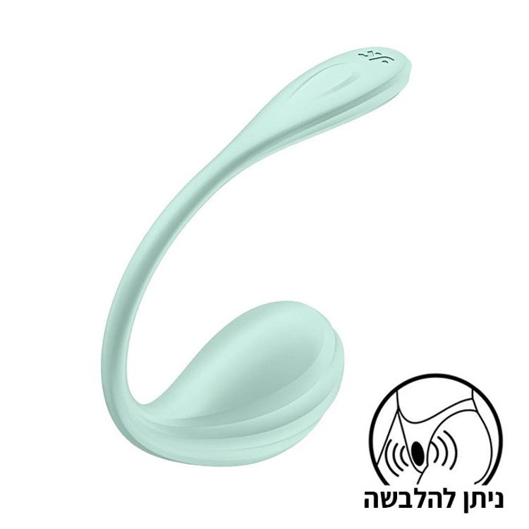 ביצת רטט עם אפליקציה Smooth Petal סטיספייר