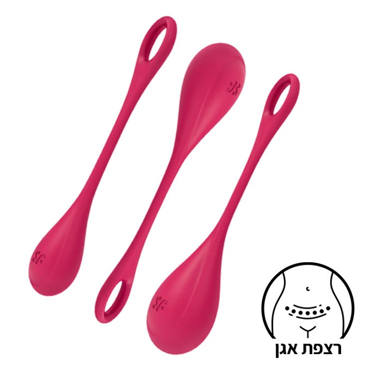 סט כדורי קגל 'Yoni Power 1 סטיספייר