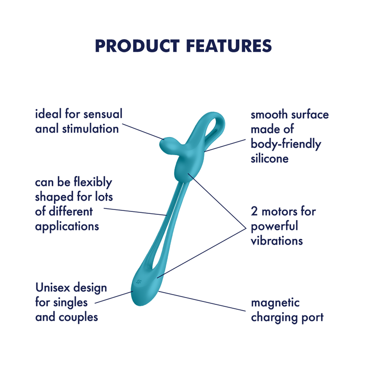 פלאג רוטט משולב בטבעת רטט 'פלאג אנד פליי Plug & Play 1 סטיספייר