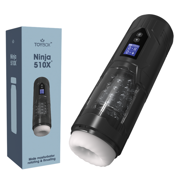 מאונן לגבר עולה יורד,רוטט ומסתובב X510' Ninja