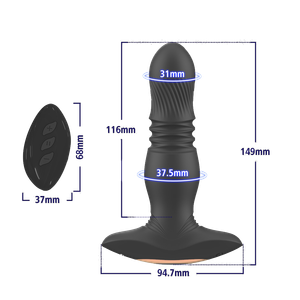 פלאג לינארי רוטט עם שלט Rear Booster 2